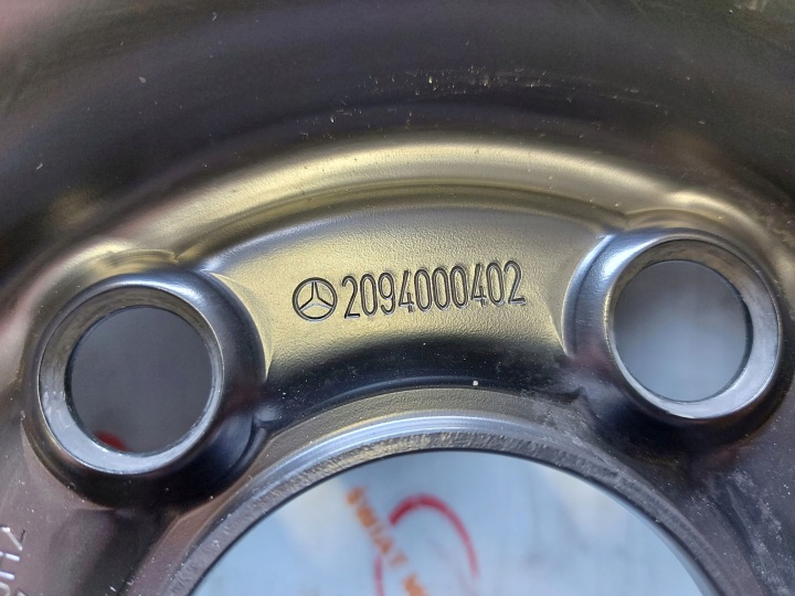 фото №7, Mercedes w209 докаточное колесо (докатка) 125/90/16 98m et17 5x112 2094000402