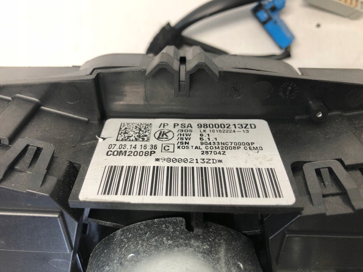фото №7, Перемикач комбінований 98000213zd citroen c4 ii b7