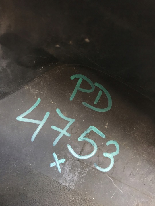 фото №13, Captur i 1 рестайлинг накладка бампера передней перед серый org 620722429r