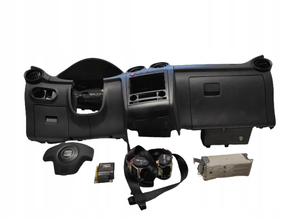 фото №1, Seat ibiza 3 iii 6l 02- панель консоль подушки ремни модуль