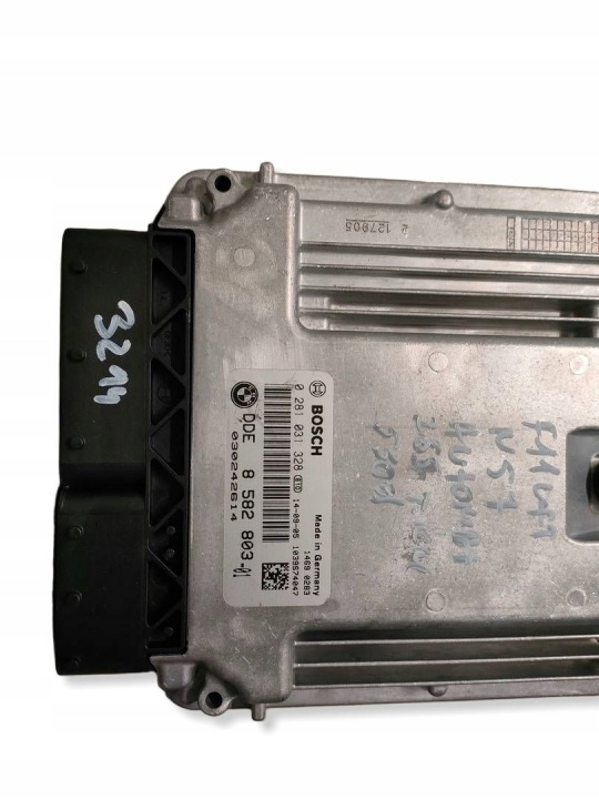 фото №7, Bmw f10 n57 автомат блок керування двигуном (ecu) cas ключ комплект стартовий 8582803