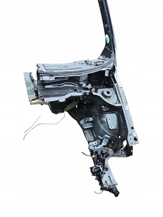 фото №2, Vw passat b7 чверть ліва передня лонжерон поріг фартух лівий перед lk7x