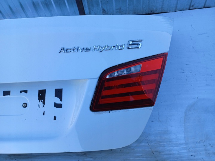 фото №8, Bmw 5 f10 sedan крышка багажника зад задняя комплектная