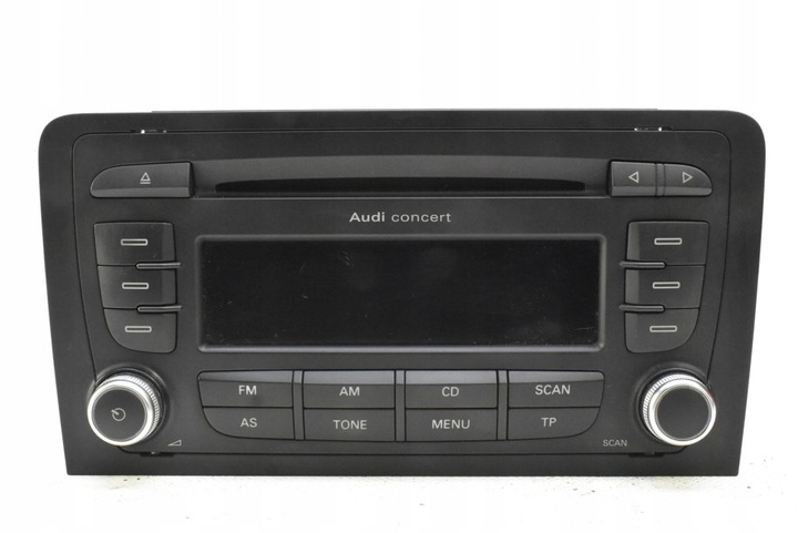 фото №1, Радио радиопроигрыватель cd 8p0035186p audi a3 8p рестайлинг 04-08