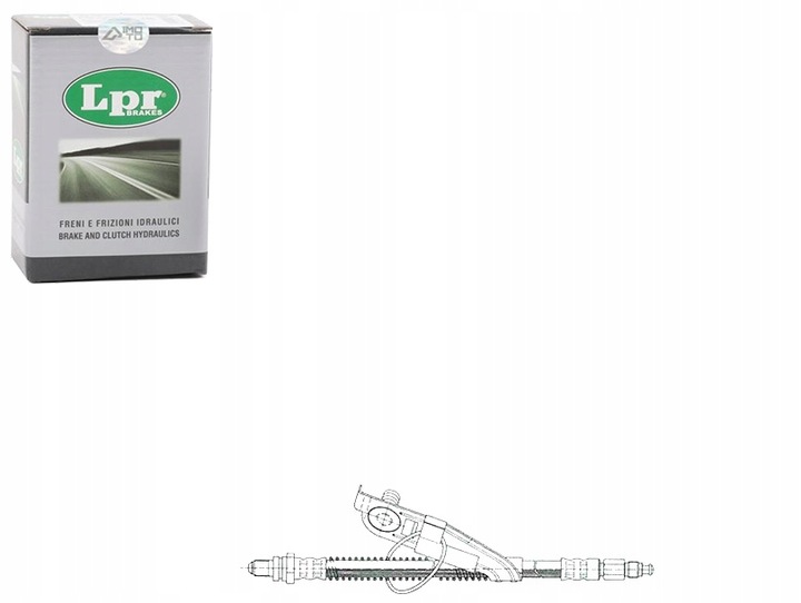 фото №1, Lpr шланг гальмівний 1021839 96fb2078ha 96fb2078b