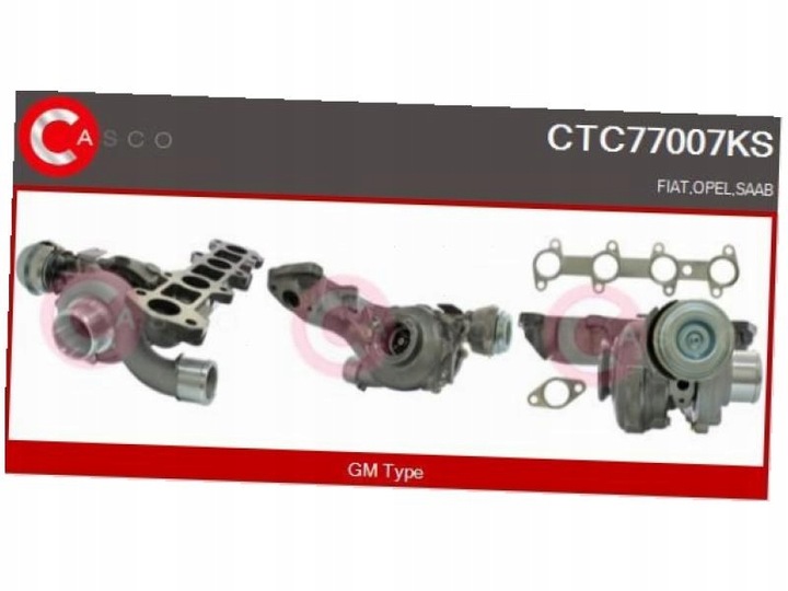 фото №2, Турбонагнітач casco ctc77007ks