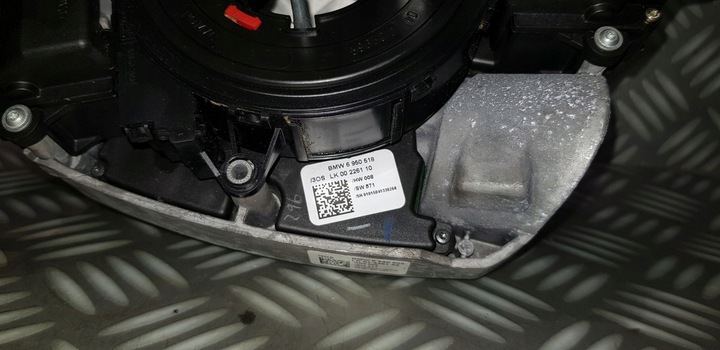 фото №11, Bmw e60 e61 перемикач комбінований підкермові важелі стрічка датчик кута повороту 6950518