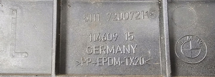 фото №13, Оригинальный бампер перед bmw 5 f10 f11 2010-2013 , 4x pdc омыватель , 7200712