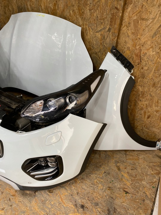 фото №3, Kia sportage iv gt-line комплектный перед цвет белый pdc омыватель