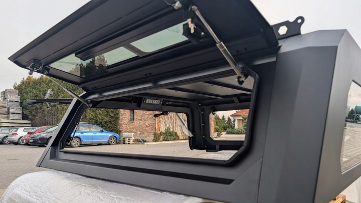 фото №12, Алюмінієва надбудова pick-up hardtop кузов ford ranger t9 2022+ hard top
