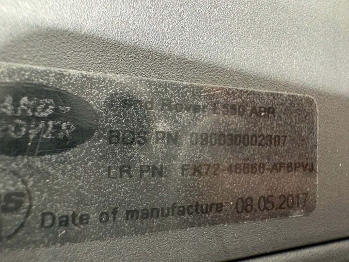 фото №9, Ролета багажника land rover discovery sport v l550 fk72-46668-af оригинал