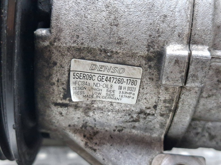 фото №6, Компресор кондиціонера toyota yaris ii 06-09 1.4 d4d 447260-1780