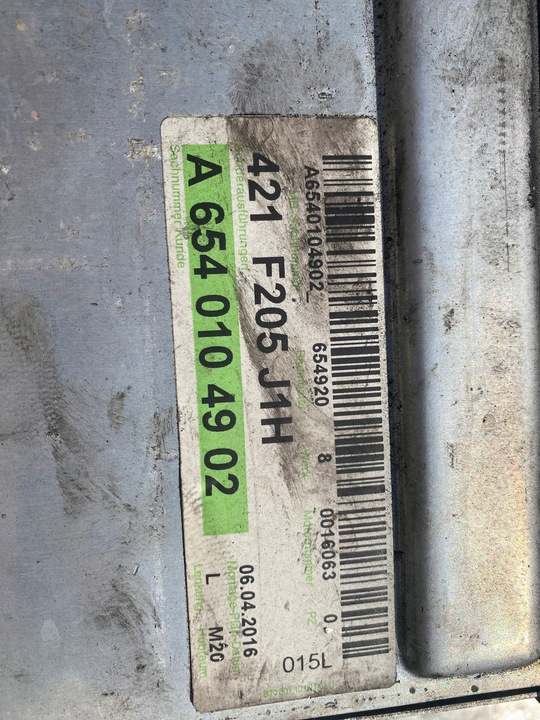 фото №3, Mercedes 213 205 интеркулер интеркулер a 6540104902