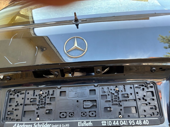 фото №8, Mercedes b клас w245 код lak. 696 кришка багажника кришка зад bez іржа