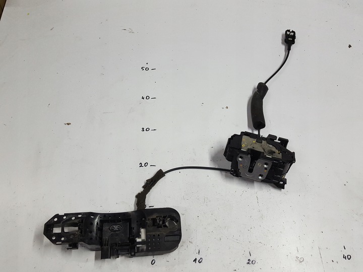 фото №1, Renault megane 3 iii рестайлінг 14-16r замок двері лівий зад 6 контактів