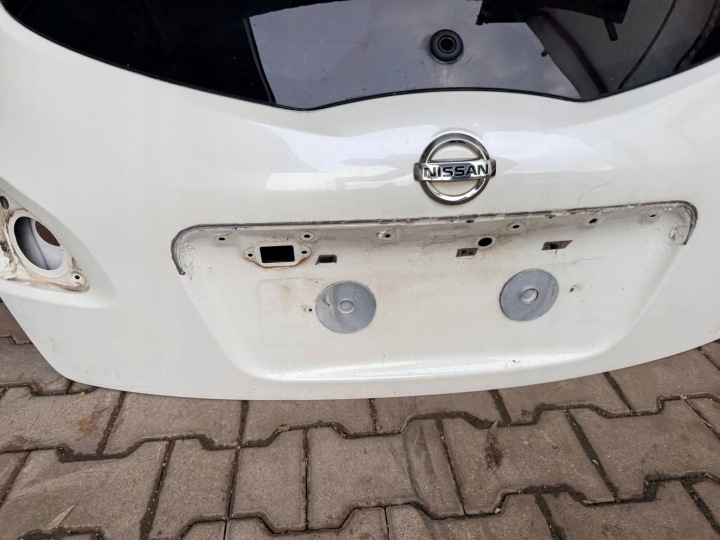 фото №6, Nissan qashqai +2 j10 рестайлінг кришка багажника qabg біла