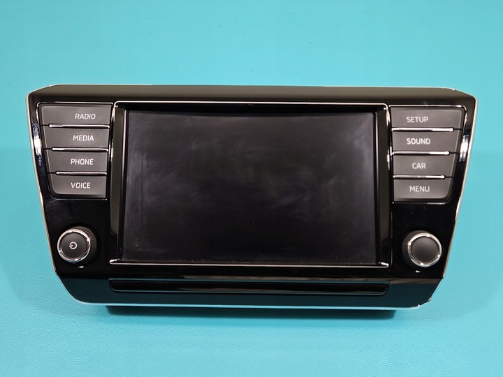 фото №3, Радіо заводські skoda superb iii 3v0919606b радіопрогравач