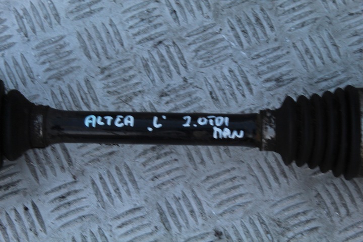 фото №2, Полуось левый перед seat altea 5p0 механическая коробка передач 2,0 tdi