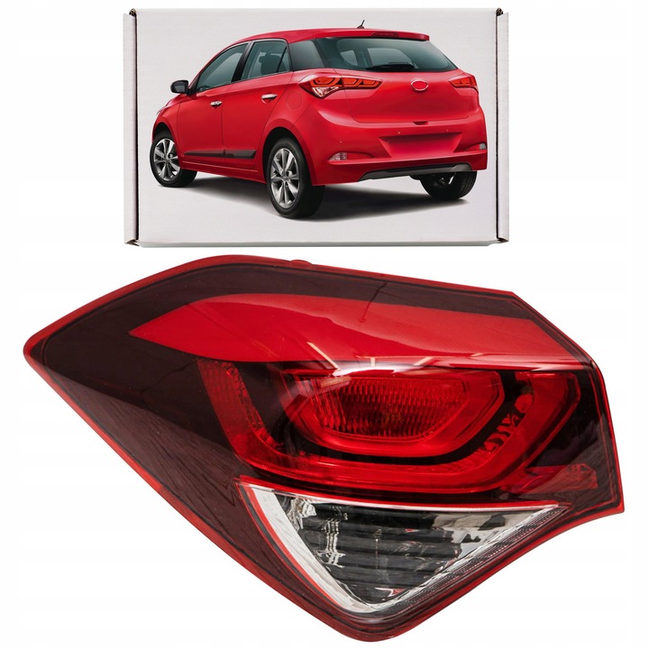фото №1, Hyundai i20 ii gb 2014-2018 хэтчбек лампа задняя левая 92401c7000