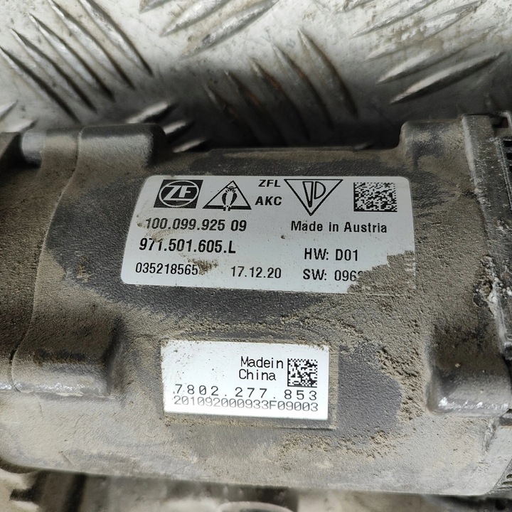 фото №6, Audi e-tron gt 2022 трансмиссия рулевая / рулевая рейка