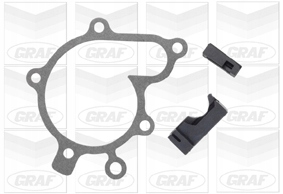 фото №2, Graf насос воды mazda 626 1,8 -04