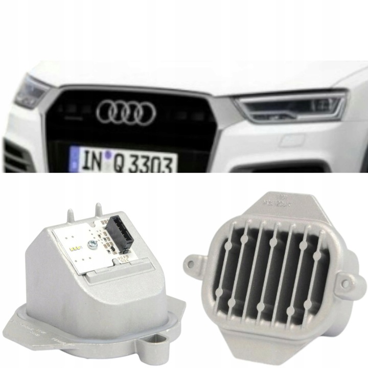 фото №3, Модуль led do audi q3 8u jeż drl света дневных лампа ксенон 8u0941475c