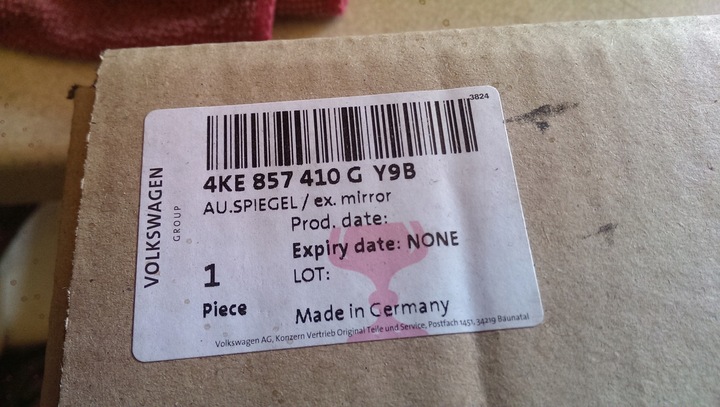 фото №6, Зеркало правые камера audi e-tron 4ke857410g