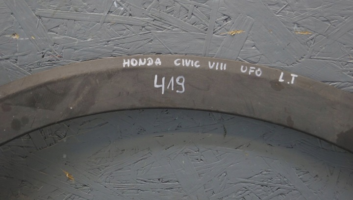 фото №5, Планка крила праві зад honda civic ufo viii 74410-smg-e010-m1 419