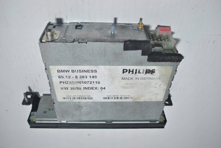 фото №5, Радіо bmw оригінальний номер 8383149