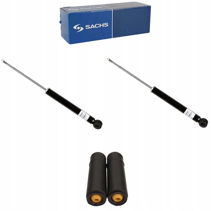 фото №1, Амортизаторы зад + защитные накладки отбойники opel agila b suzuki splash swift iii