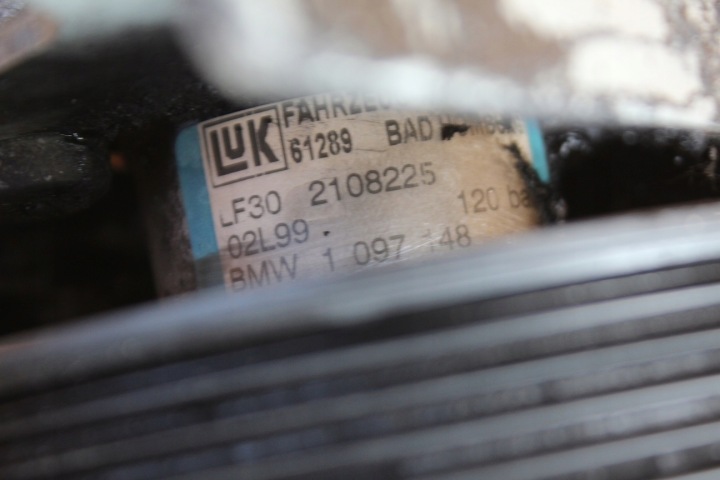 фото №6, Насос гидроусилитель bmw 7 e38 2.8 728i 1097148 luk 120 бар оригинальная lf30