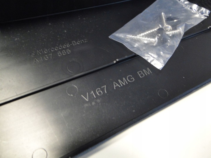 фото №7, Mercedes gle 167 w167 прокладка pod номерные знаки регистрационная 63 amg