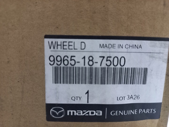 фото №13, Диск 20" mazda cx-60 20'' 7.5jx20 et-45 9965177500kh