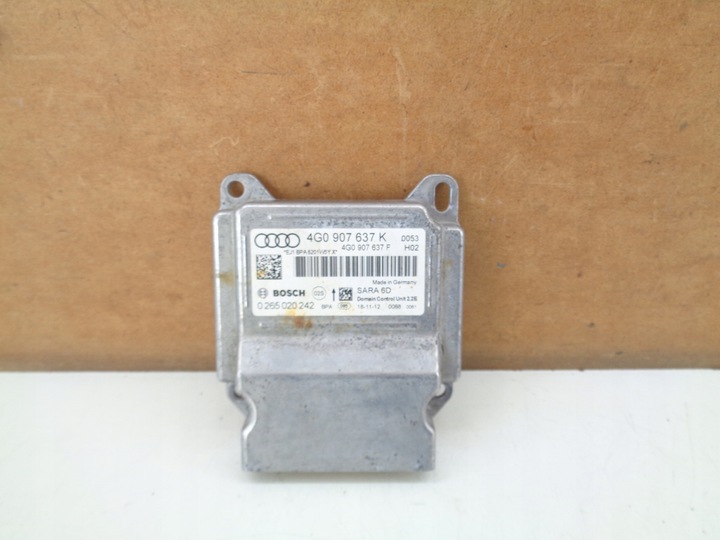 фото №1, A6 c7 a7 модуль датчик ускорения 4g0907637k