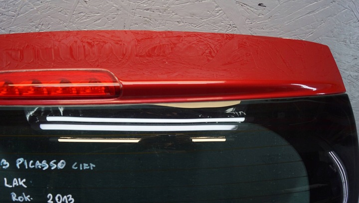 фото №4, Крышка багажника зад citroen c3 picasso рестайлинг k489