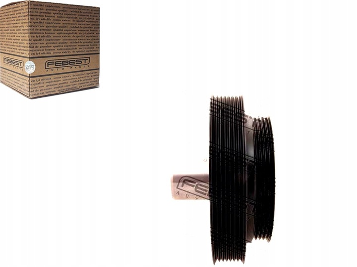 фото №10, Колесо пасове вала колінчастого yd25ddti febest nds-yd25dd