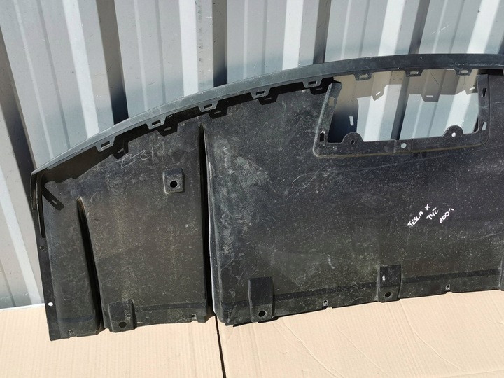 фото №7, Tesla модель x плита защита задняя шасси зад 1058356-00-c