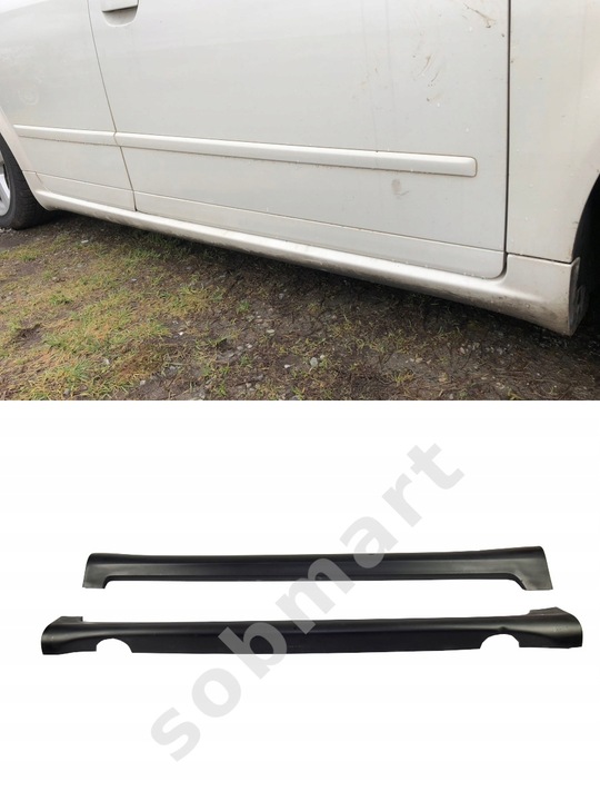 фото №6, Планки пороговые sobmart do audi a4 b6 b7 2000-2008 sedan i avant пороги