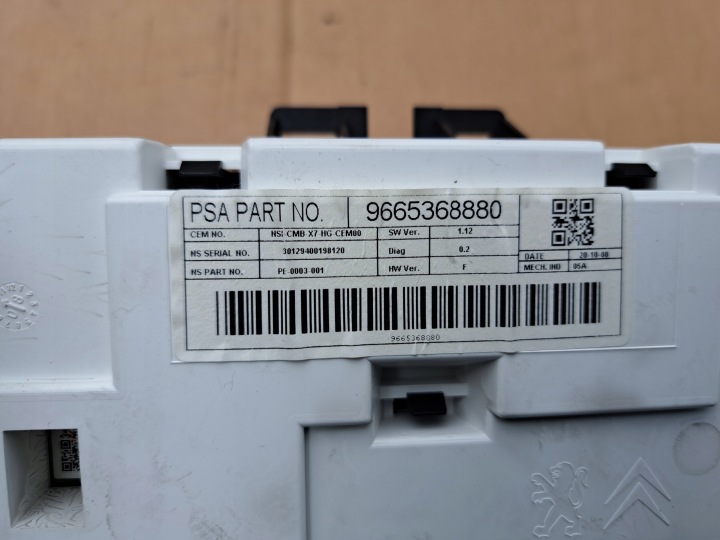 фото №6, Панель приладів кольоровий європа eu citroen c5 iii x7 206tys km 9665368880