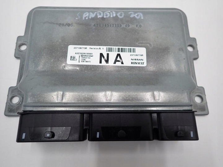 фото №1, Комп'ютер двигуна 237109776r 237109775r dacia sandero ii 0.9 tce 20r