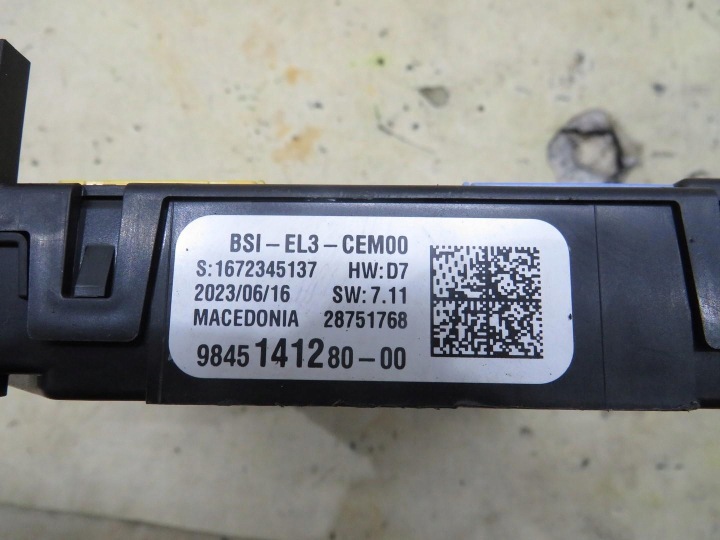 фото №5, Модуль коробка bsi opel corsa f 1.2 vti 9845141280