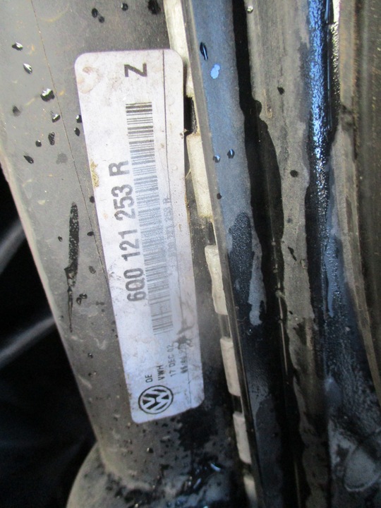 фото №11, Pas переднее радиатор kompelt skoda fabia i рестайлинг 1.4 tdi