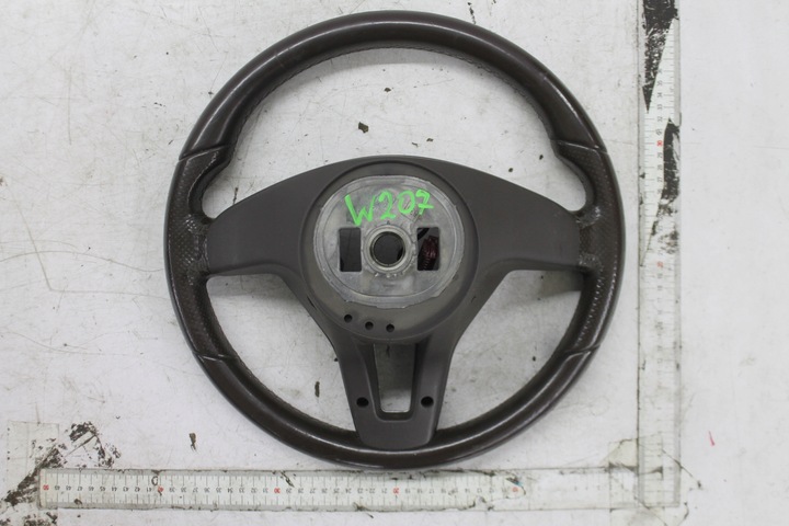 фото №13, Руль кожа коричневая мульти mercedes w207 w212