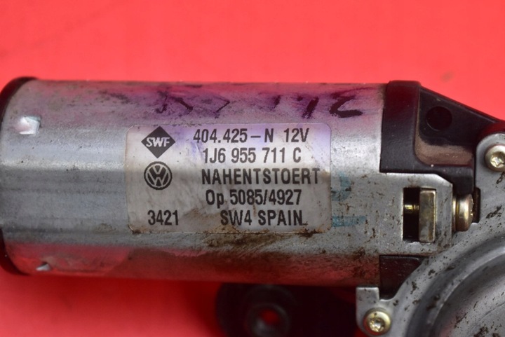 фото №7, Двигунчик двірники зад 1j6955711c skoda fabia 1 i 5d hb 99-04