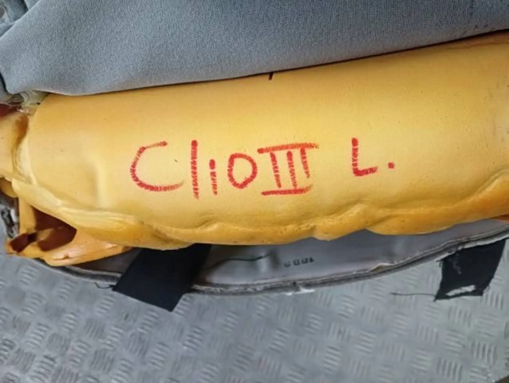 фото №5, Renault clio iii обшивка сидіння ліві спинка водія