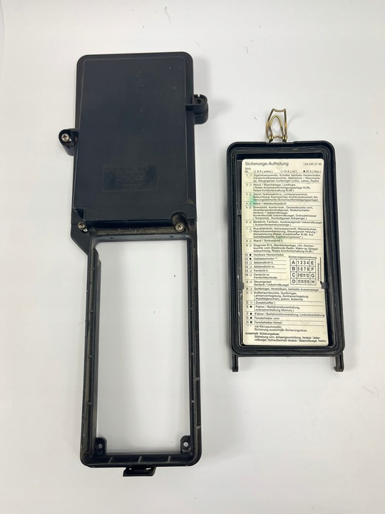 фото №8, Кришка кришка коробка запобіжників mercedes r129 sl w124 1245400182