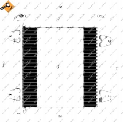 фото №16, Nrf радиаторов кондиционера daf 35757