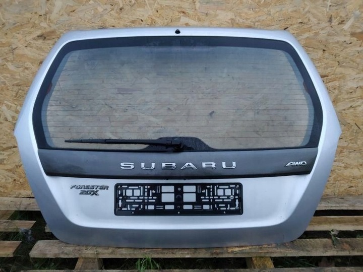 фото №1, Задня кришка багажника зад скло кришка subaru forester ii 2 sg передній рестайлінг