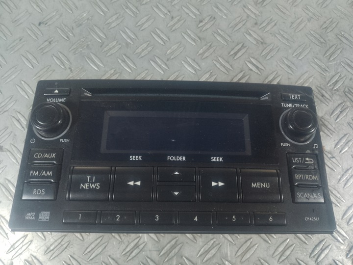 фото №2, Subaru forester iii sh 08-13 радіо радіопрогравач pf3299ba