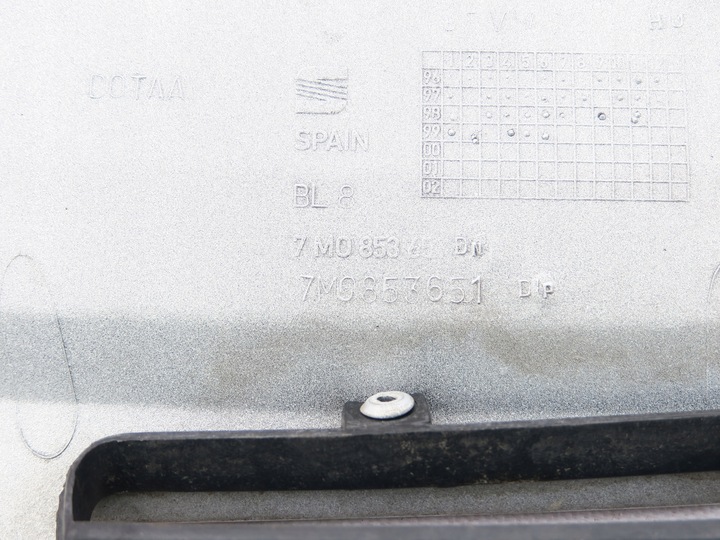 фото №16, Розпилювачі лампа набір решітка радіатора шланг бачок шланг seat alhambra 95-01